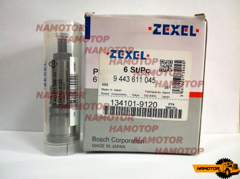 Плунжер   134101-9120  1-15631-036-0   P74   10PC1 12PC1   ZEXEL